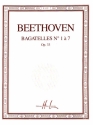 Bagatelles no.1  7 op.33 pour piano