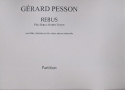 Rebus pour flte, clarinette, violon, alto et violoncelle partition et parties