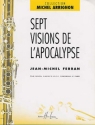 FERRAN Jean-Michel Visions de l'Apocalypse (7) violon, clarinette, violoncelle et piano Partition