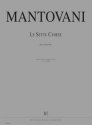 MANTOVANI Bruno Le Sette Chiese ensemble Partition