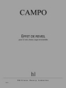 CAMPO Rgis Effet de rveil 12 voix, choeur, orgue et ensemble Partition