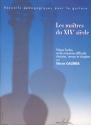 CACERES Oscar Les matres du XIX sicle guitare Partition