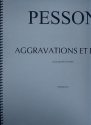 Aggravations et Final pour grand orchestre partition