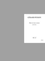 PESSON Grard Preuve par la neige choeur Partition