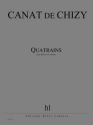 CANAT de CHIZY Edith Quatrains 12 voix mixtes Partition