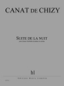 CANAT de CHIZY Edith Suite de la nuit choeur d'enfants et sextuor  cordes Partition