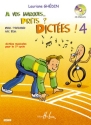 GHEDIN Lauriane A vos marques.. Prts ? Dictes ! Vol.4 dictes musicales Partition + CD