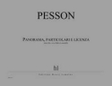 PESSON Grard Panorama, particolari e licenza alto, voix d'alto et ensemble Partition