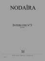 NODAIRA Ichiro Interlude n3 piano Partition