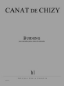 CANAT de CHIZY Edith Burning clarinette, piano, violon et violoncelle Partition + matriel