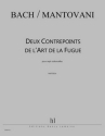 MANTOVANI Bruno / BACH Johann Sebastian Contrepoints de l'Art de la 7 violoncelles Partition + matriel