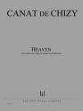 CANAT de CHIZY Edith Heaven 12 voix mixtes et quatuor de saxophones Partition