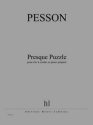 Pesson, Grard Presque Puzzle Trio  cordes et piano prpar Partition + matriel