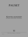 PAUSET Brice Kontra-konzert pianoforte, orchestre classique et 3 percussionnistes Partition