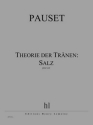 PAUSET Brice Theorie der Trnen: Salz cor Partition