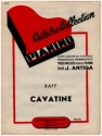 Cavatine pour piano