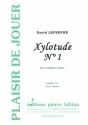 Xylotude no.1 pour xylophone et piano