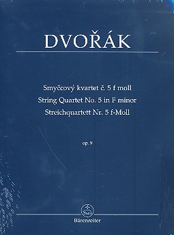 Streichquartett f-Moll Nr.5 Studienpartitur