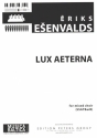 Lux Aeterna for mixed chorus (SSATBarB) a cappella chorus score