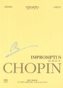 National Edition vol.3 A 3 Impromptus for piano study score