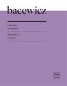 G. Bacewicz, Sonata No.1 for piano