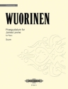 Wuorinen, Charles, Praegustatum for James Levine