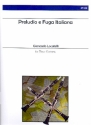 Preludio e fuga italiana for 3 clarinets score and parts