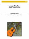 London Trio No.1 for flute and guitar score and parts