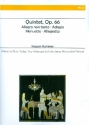 Quintet op.66 for flute, violin, 2 violas and cello score and parts