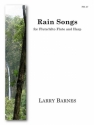 Larry Barnes, Rain Songs Flute and Harp Buch