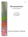 Louis Anthony DeLise, Dreamstates Fltenquartett Partitur + Stimmen