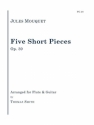 Five Short Pieces op.39  for flute and guitar score and parts