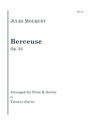 Jules Mouquet, Berceuse, Op. 22 for Flute and Guitar Flte und Gitarre Buch