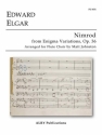 Edward Elgar, Nimrod from Enigma Variations, Op. 36 Fltenensemble Partitur + Stimmen