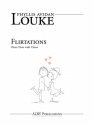 Phyllis Avidan Louke, Flirtations for Flute Choir Fltenensemble Partitur + Stimmen