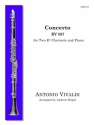 Antonio Vivaldi, Concerto 2 Eb Clarinets and Piano Buch