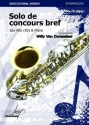 Van Dorsselaer, Willy Solo de concours bref Asax/Pno(Saxophone repertoire)