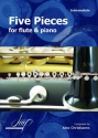 Christiaens, Alex Five pieces for flute Fl/Pno(Flute repertoire)