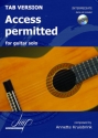 Access permitted for guitar solo TAB version