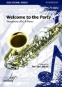 de Leeuw, Jan Welcome to the Party Asax/Pno(Saxophone repertoire)