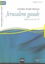 Jerusalem gaude op.1,8 fr gem Chor a cappella Partitur