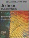 Arioso aus der Kantate BWV156 fr Kontrabass und Klavier (mit Klavierbegleitung fr Solo- und Orchesterstimmung)