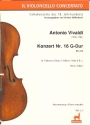 Konzert G-Dur Nr.16 RV413 fr Violoncello solo, 2 Violinen, Viola und Bc fr Violoncello und Klavier