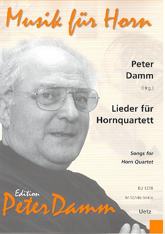 Lieder fr 4 Hrner Partitur und Stimmen