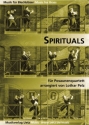 Spirituals fr 4 Posaunen Partitur und Stimmen