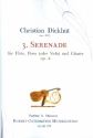 Serenade Nr.3 op.4 fr Flte, Horn (Viola) und Gitarre Partitur und Stimmen