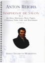 Symphonie de Salon Nr.1 fr Oboe, Klarinette, Horn, Fagott, 2 Violinen, Viola, Cello und KB Partitur