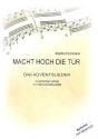 Macht hoch die Tr fr 4 Instrumente (SATB) Partitur und Stimmen