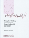 Konzert Nr.2 op.148 fr Flte und Orchester Klavierauszug