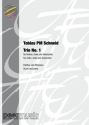 String Trio No. 1 for violin, viola and violoncello score and parts